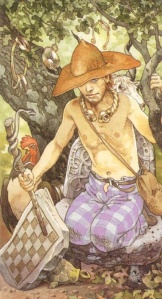 Lugus The Magician from Lo Scarabeo’s Celtic Tarot 